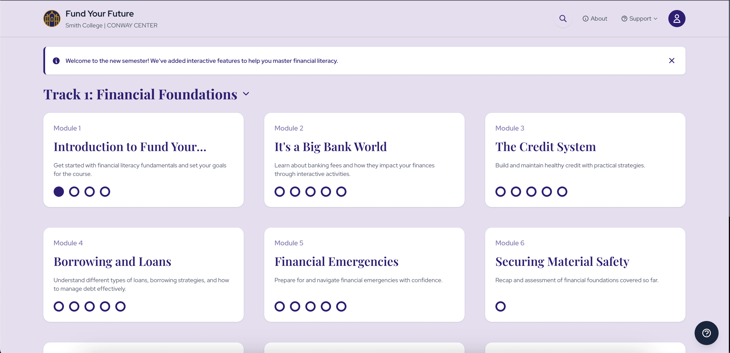 Smith College — Higher Education CRM & Gamified Learning Platform — 2,500+ Students, 67 Countries